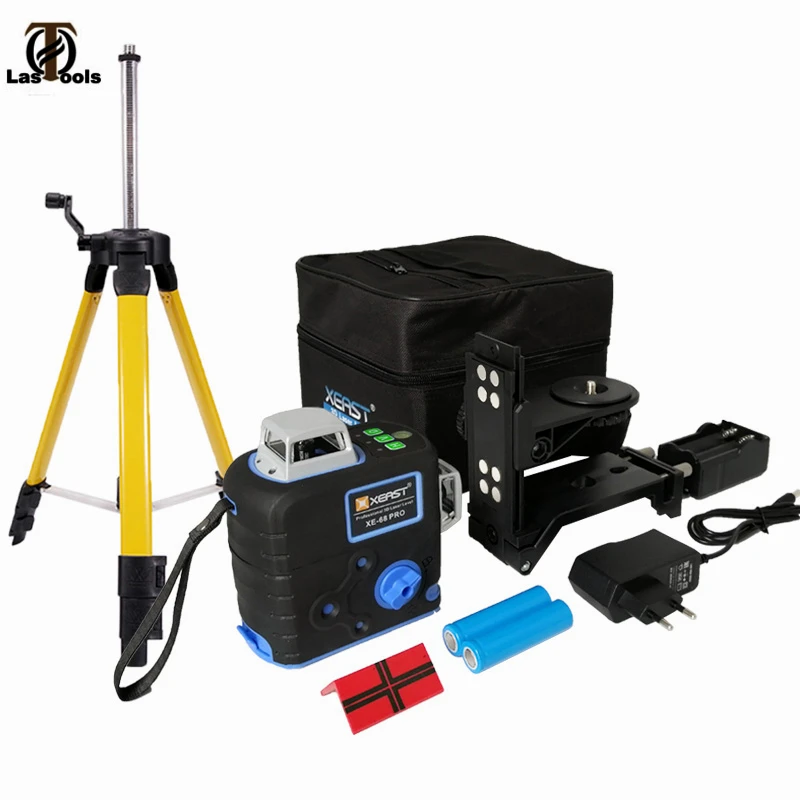 

Weilian Full accessories Laser Level 12 Lines 3D Level Self-Leveling 360 Horizontal Vertical Cross Super Powerful Laser Level