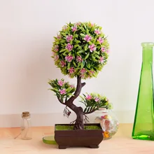 faux bonsai tree ornamental plant Ingenious flower home decoration accessories Decorative flower artificial plants with pot