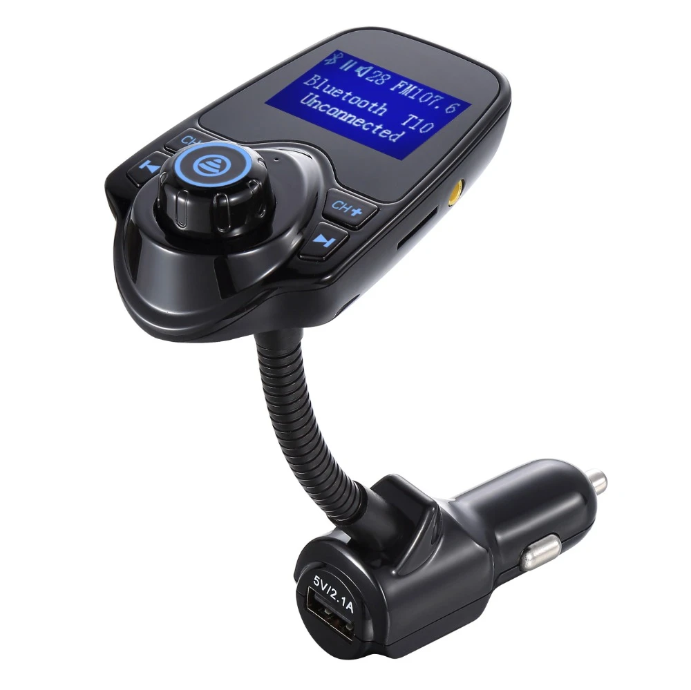 10PcsLot Bluetooth Handsfree FM Transmitter Car Kit MP3 10PcsLot Bluetooth Handsfree FM Transmitter Car Kit MP3