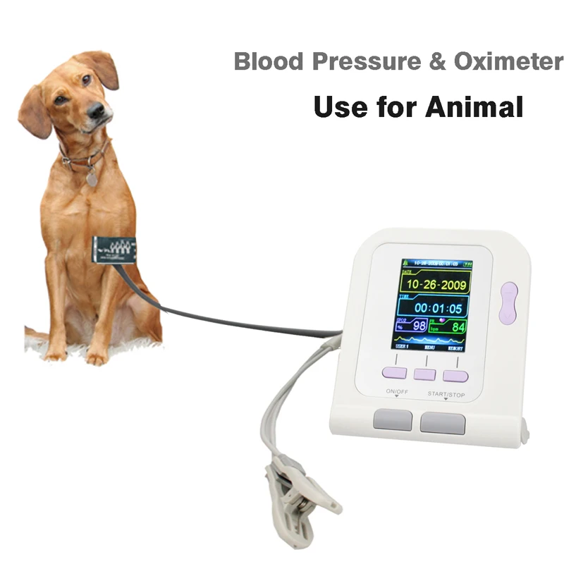 Dog Sphygmomanometer Digital Veterinary NIBP Blood Pressure Monitor and
