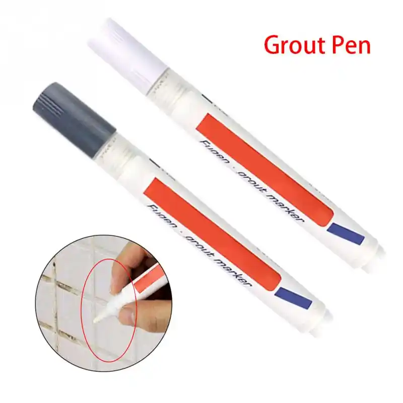 Home Tile Grout Pen Water Resistant Kitchen Instant Tile Repair Anti Mould Professional Gray White Grout Marker Tile Grout Aliexpress