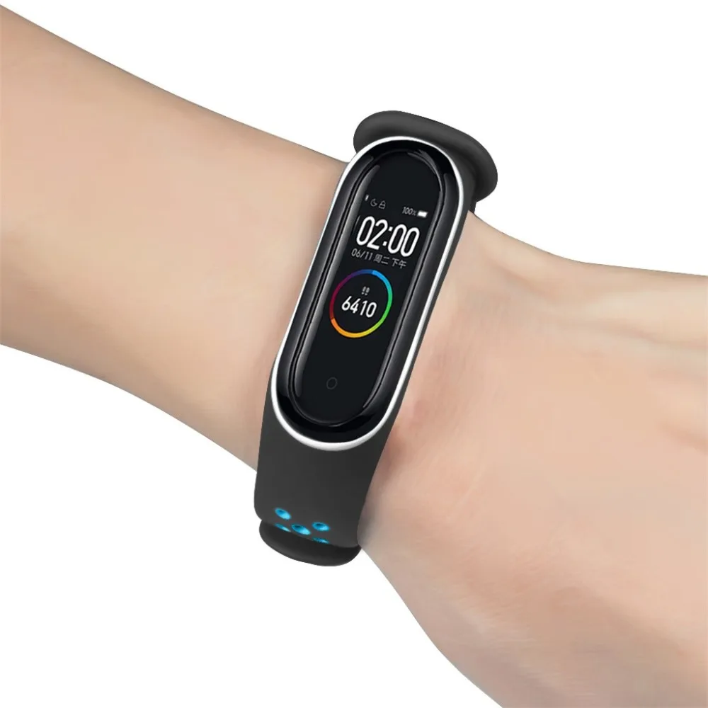 Силиконовые ремни для Xiaomi mi Band 4 xiomi xaomi mi band Band4 сменные браслеты ремни мягкие браслеты новое поступление
