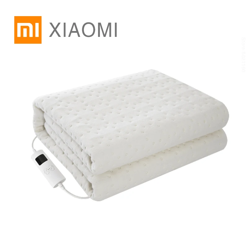 

XIAOMI MIJIA QD Smart electric heater washable single heating pad mattress remove mite electric blanket control time temperature