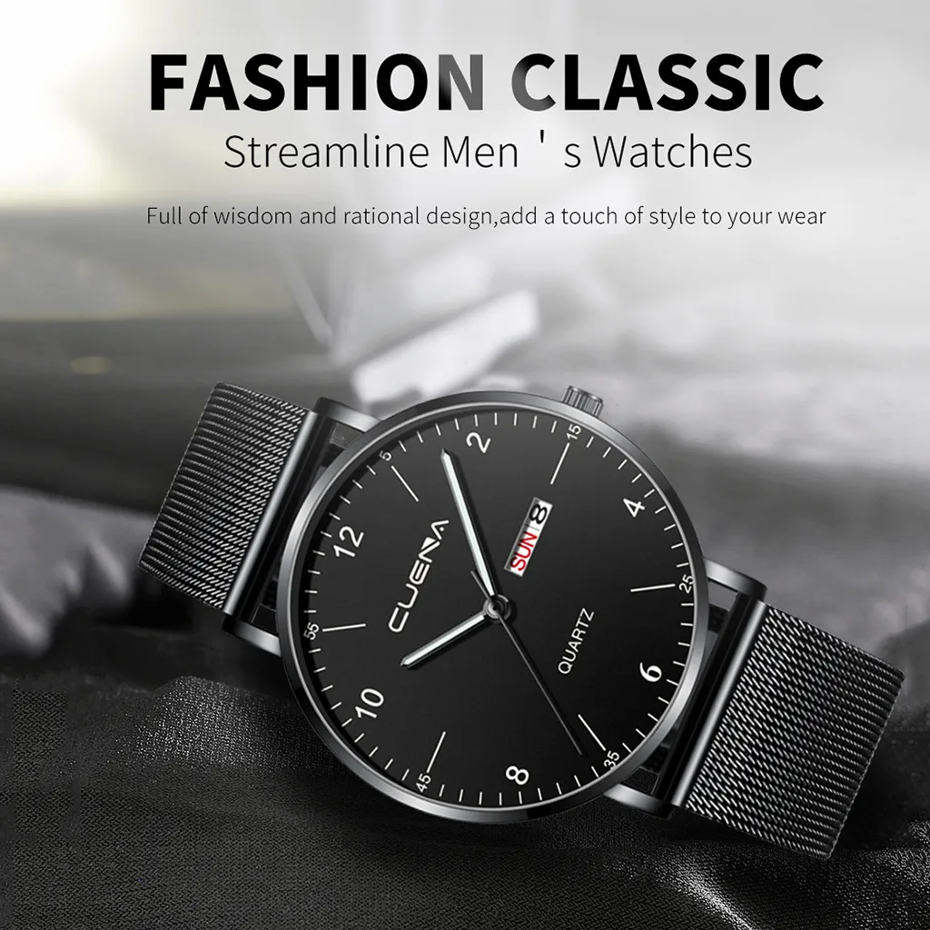 Мужские часы модные роскошные брендовые деловые часы Reloj Hombre кварцевые повседневные спортивные винтажные стальные Relogio Masculino
