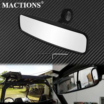 

1PC Motorcycle Universal 1.75" Clamp Wide Rear View Race Mirror Black For UTV For Yamaha YXZ1000R For Arctic Cat For Honda