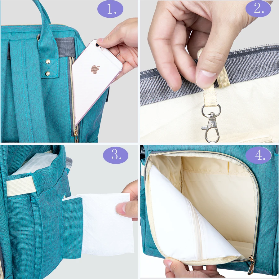 Детские сумки для подгузников с usb портом рюкзак Bolsa Maternidade мам дорожный