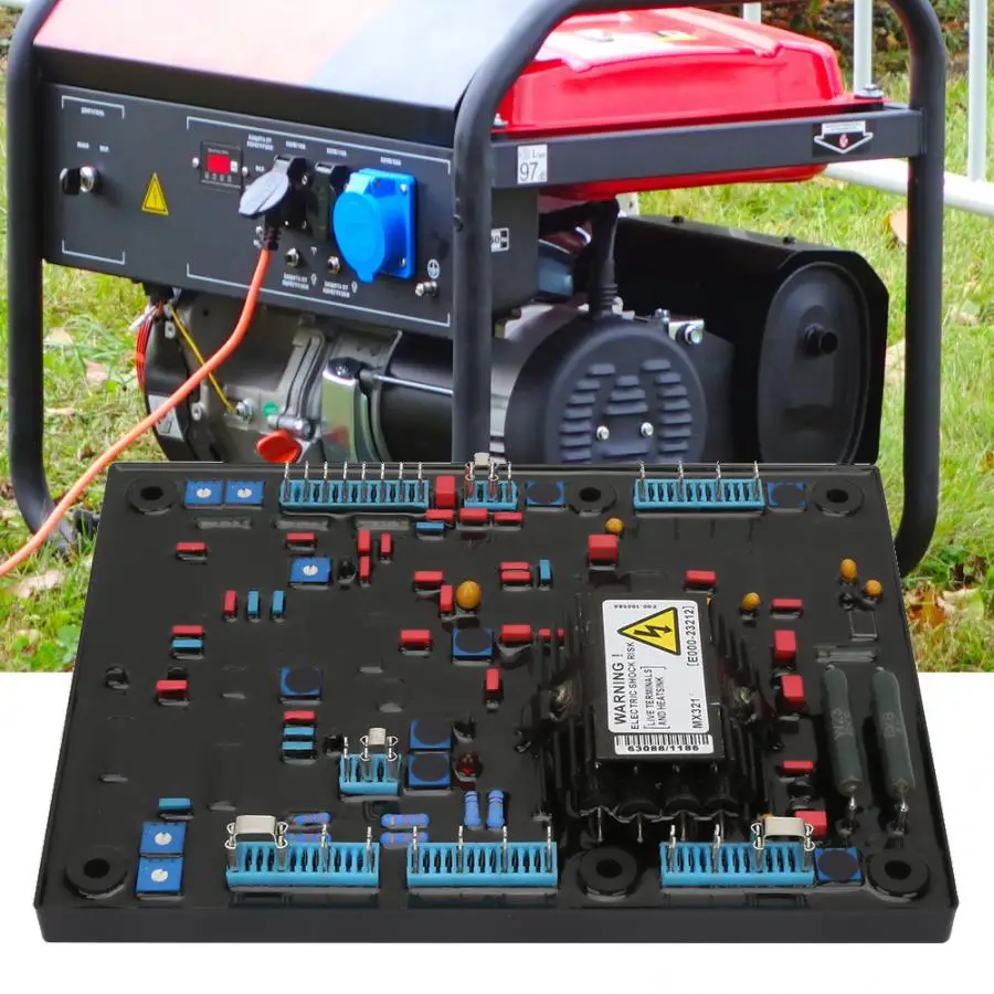 MX321-A AVR Автоматический регулятор напряжения регулятор запчасти генератора огнестойкий, высокая термостойкость