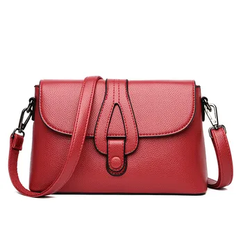 

Quality Woman Leather Shoulder Bag Trend Vintage Crossbody Bags for Women 2020 Luxury Purses and Handbags Women Bags Designer