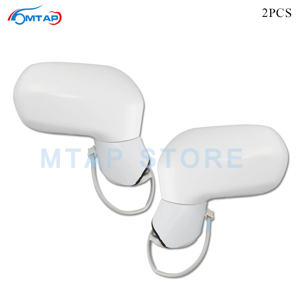 

MTAP Pair 3-PINS Exterior Side Rearview Mirror Assy With Lens Adjustable For HONDA CIVIC FA1 FD1 2006 2007 2008 2009 2010 2011