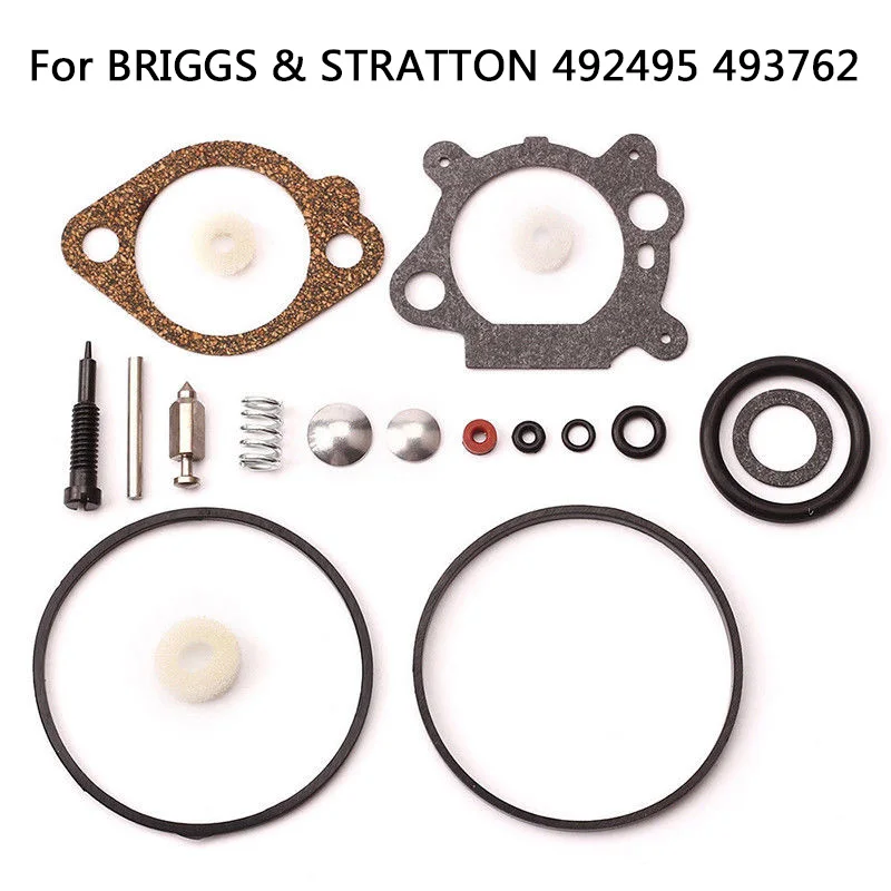 Газонокосилка карбюратор ремонт прочный ДЛЯ Briggs& Stratton 498260 493762 492495 Замена карбюратор