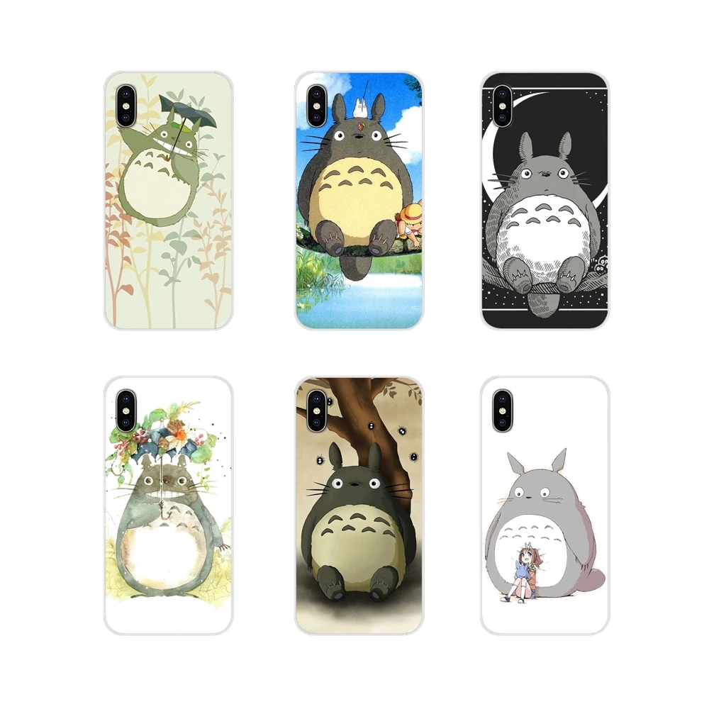 Чехлы для Huawei G7 G8 P7 P8 P9 P10 P20 P30 Lite Mini Pro P Smart Plus 2017 2018 2019 МИЛЫЙ Тоторо призраченный