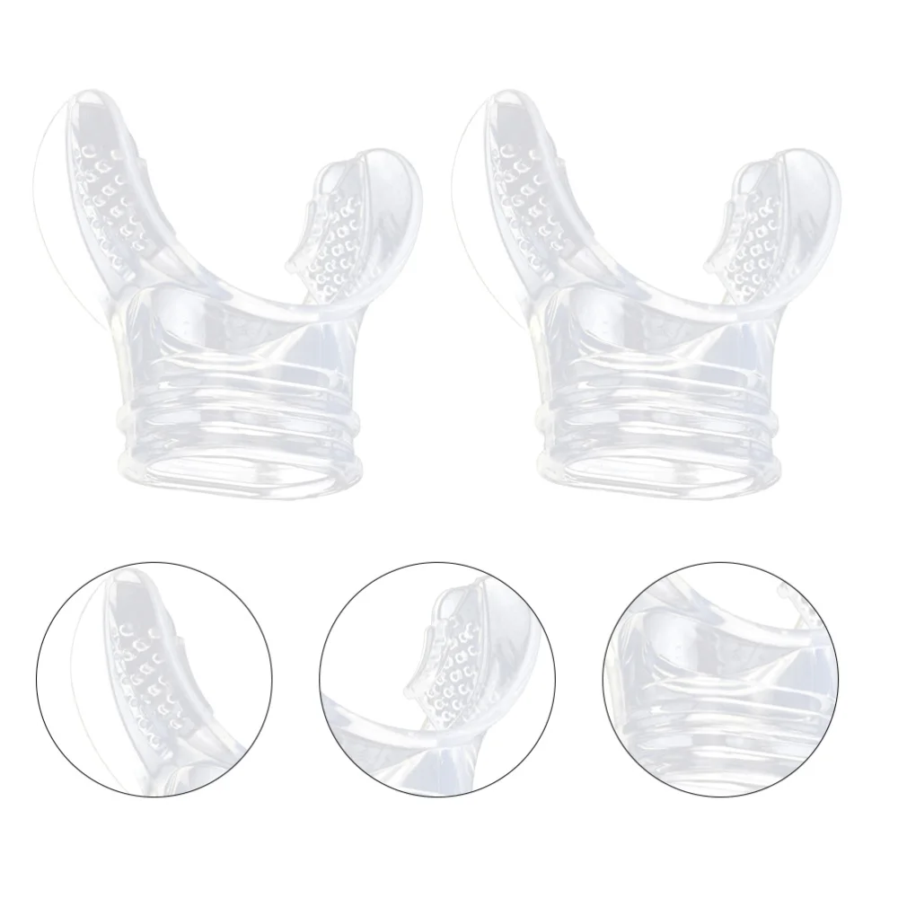 Transparent Practical Clear Scuba Diving Regulators Octopus Mouthpieces Replaceable Regulator Mouthpiece for Sport | Спорт и