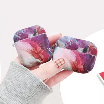 

Pink Tie-dye Earphone Case For Apple Airpods Pro Charger Box Bag For Airpods Pro 2020 Skin Covre Accessories Headset Protector