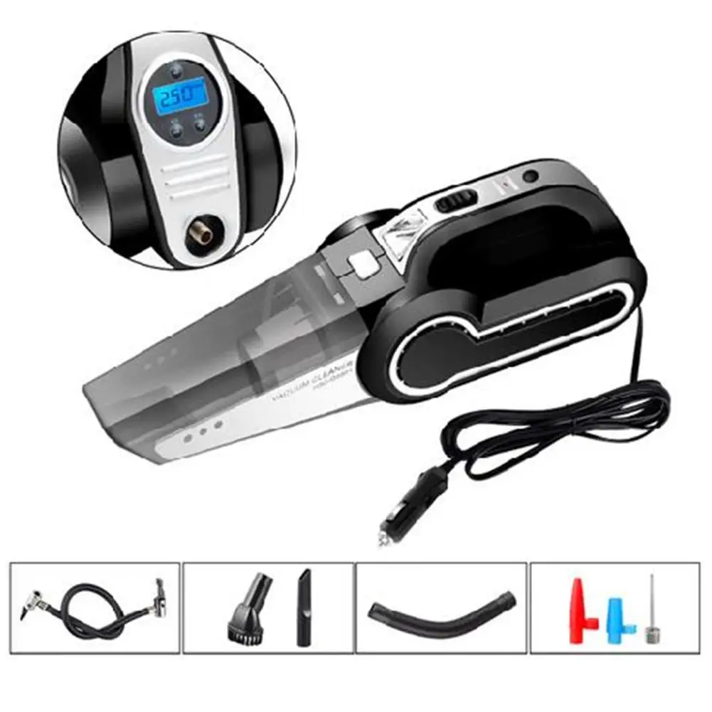 

Многофункциональный автомобильный пылесос Iator Pump с цифровым дисплеем, портативный автомобильный двойного назначения, автомобильный компрессор