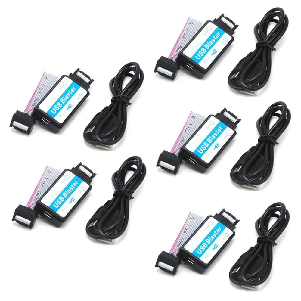 5 шт. ALTERA USB Blaster ByteBlaster II CPLD FPGA кабель для загрузки JTAG цепь отладчик