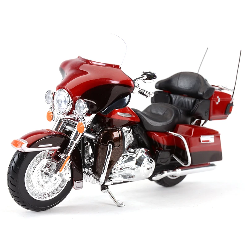 Maisto 1:12 Harley-Davidson 2013 Electra Glide Ultra Limited Die Cast Vehicles Collectible Hobbies Motorcycle Model Toys 6