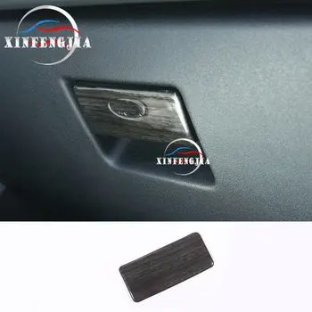 

Black Wood Glove Box Open Handle Cover Trim For Land Rover Discovery Sport 15-18