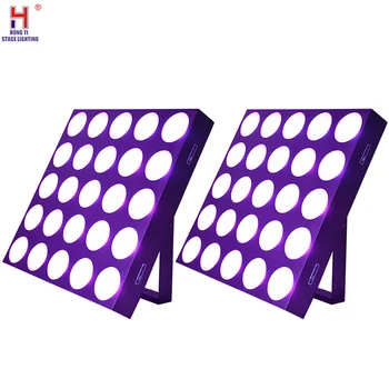 

Stage effect 25X10w led matrix dmx light RGB 3in1 of high power wash strobe effect for disco dj stage lighting 2pcs/lot
