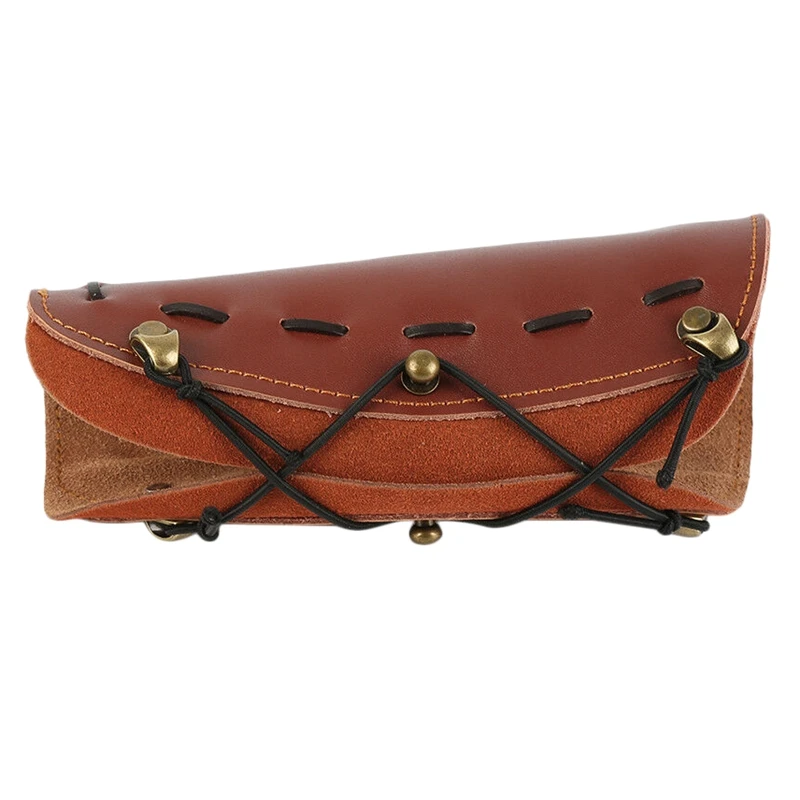 

Leather Archery Arm Guard Recurve Bow Protector for Compound Bow