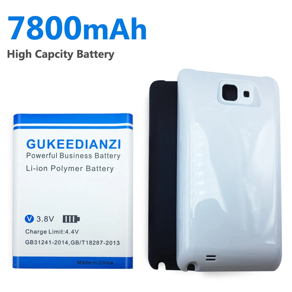 EB615268VU, 7800 мА/ч, высокое качество, литий-ионная аккумуляторная батарея для samsung Galaxy Note N7000 i9220+ Бесплатный чехол для двери