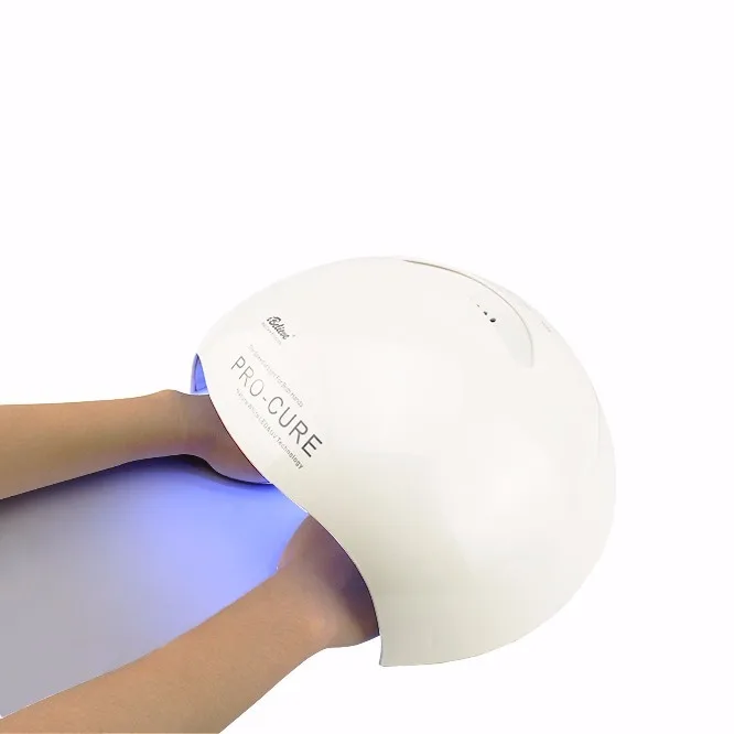 

2017 New Invention Highest Power 72w Gel UV LED Cordless Nail Lamp or fast curing 2 hands for salon use