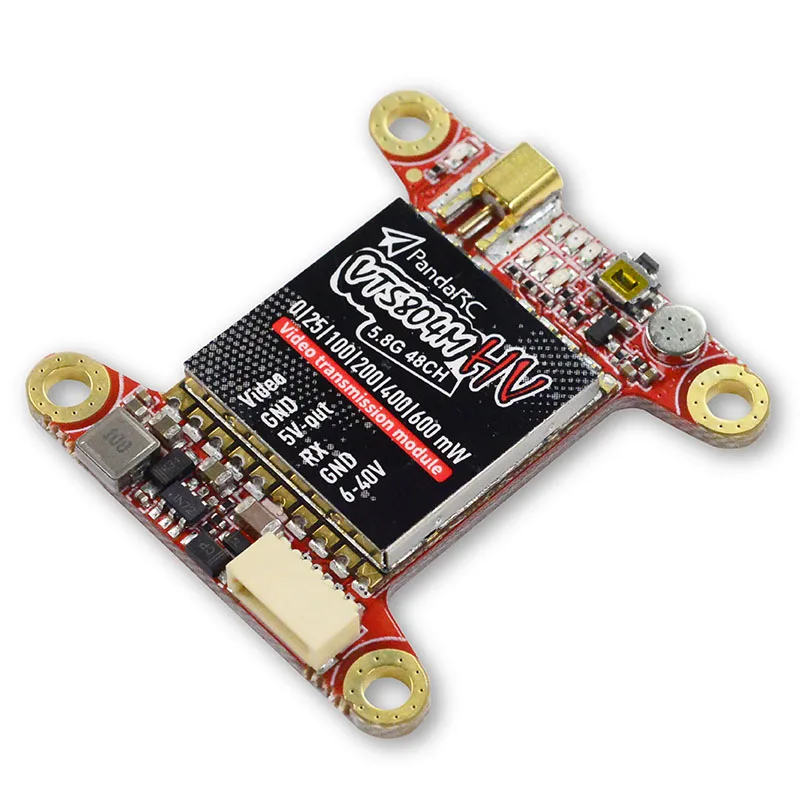 Видеопередатчик PandaRC VT5804M HV FPV 5 8 ГГц 48 каналов 25/100/200/400 / 600 мВт | Игрушки и хобби