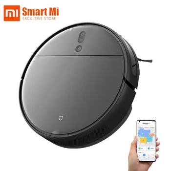 

Xiaomi Mijia Sweeping Robot 1T Smart 3000Pa Sweep Drag Vacuum Cleaner Home 3D Visual Navigation Obstacle Avoidance APP Remote