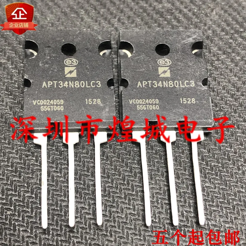 

10 шт./лот APT34N80LC3 TO-3PL 800V 34A 5