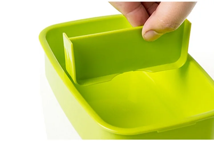 Yingcai Creative Single Layer Children Lunch Box Cute Popularity Airtight Food Grade Seperated Container Rectangular Lunch Box