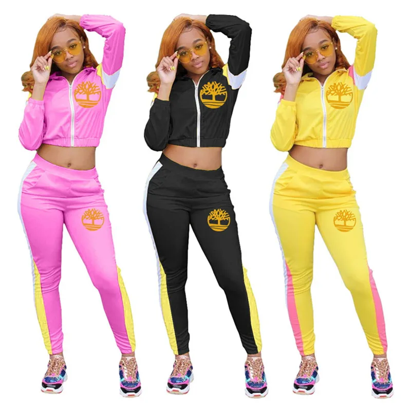 

Women's Casual Plus size Contrast Color Embroidered Pant Set