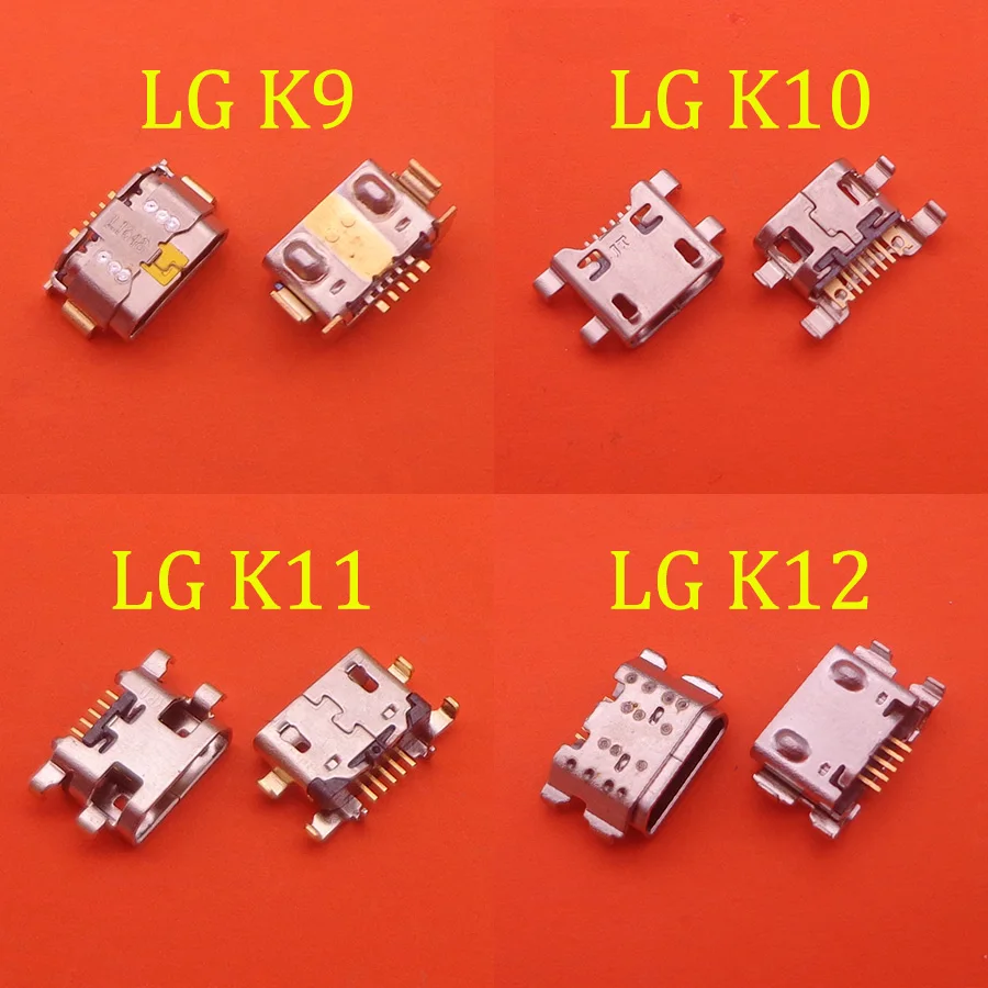 10 шт. для LG K9 X210 LM-X210EM LMX210EM G4 F500 H815 разъем зарядного порта Micro USB зарядное устройство