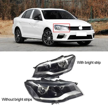 

CAPQX For VW Bora 2013 2014 Front Bumper Headlamp Head Light Driving Light Day Running Lamp Wateproof Headlight Head Lamp Assy