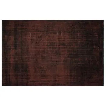 

Handmade Black Vintage Overdyed Turkish Area Rug 175x266 Cm-5'9''X8'9''