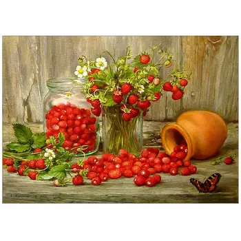 

5D Strawberries Diamond Painting Embroidery DIY Cross Stitch Home Decor 40x30cm