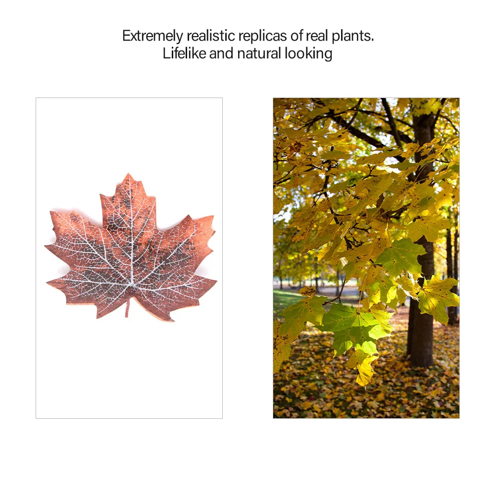 12 Pcs/Set Artificial Reptile Tank Plants Climbing Leaf Decoration for Lizards Reptiles Artificial Leaves Pet Habitat Decor