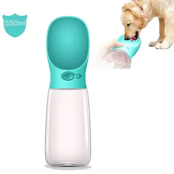 

Dog Water Bottle, Leak Proof Portable Puppy Water Dispenser with Drinking Feeder for Pets Outdoor Puppy Dog Drinking Bottle
