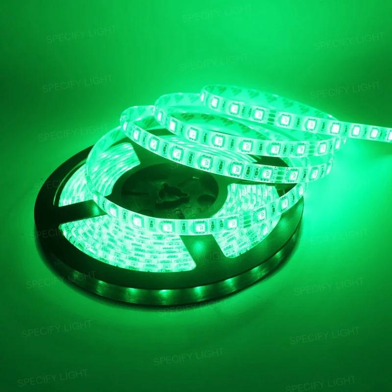 5M 10M 15M 20M RGB LED Stripe Light SMD 5050 IP65 Waterproof RGB Tape DC12V Ribbon Diode Flexible LED Strips Flexible Kit 24 Key Remote Controller (12)