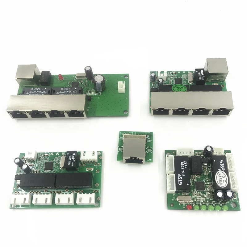 5 портов ethernet коммутатор печатная плата для модуля коммутатора 10/100 Мбит/с 8 OEM