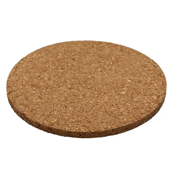 

6pcs Plain Round Cork Coasters Coffee Drink Tea Cup Mat Placemats Wine Table mats