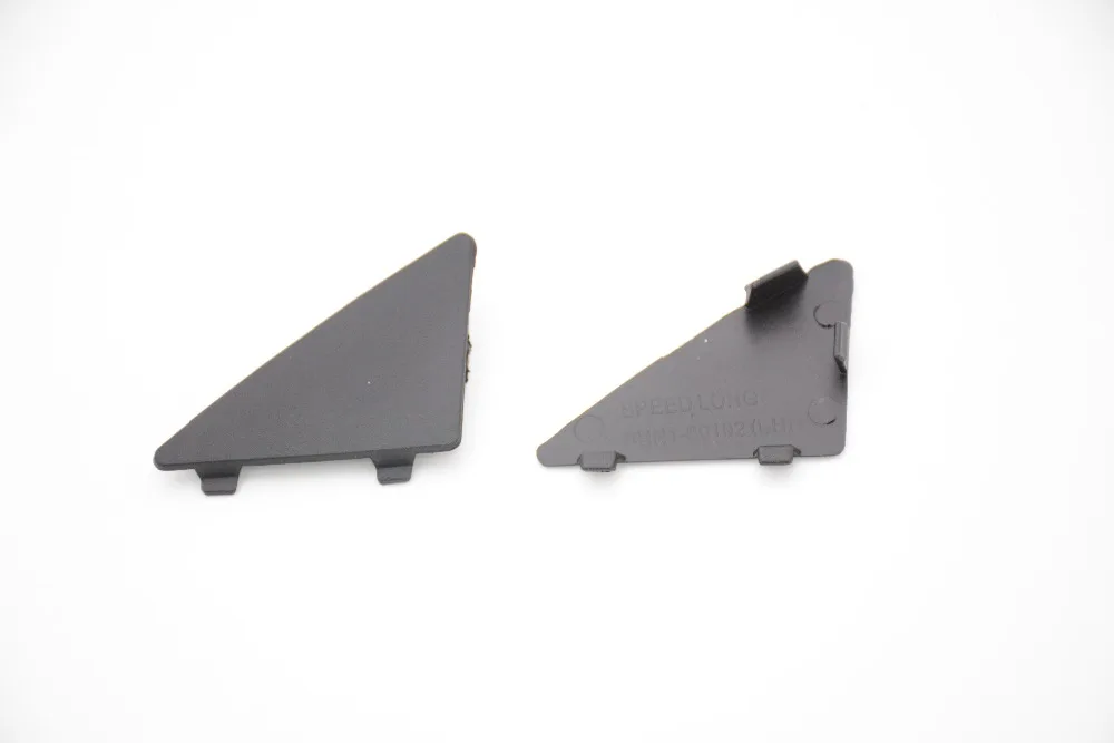 Triangle Trim Covers Front Lower Bumper Triangle Trim Caps 1 Pair BHN1-50-101/02 For MAZDA 3 AXELA 2014 -