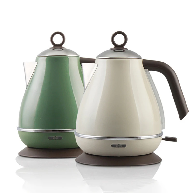 

2000W Stylish Stainless Steel Electric Kettle 1.7L Food Grade #304 with Detachable Base Cordless Scale Window Kettles