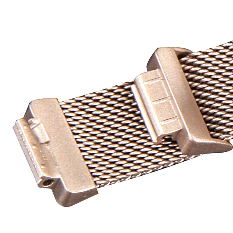 Браслет ремень Замена для Fitbit inspire Миланская Петля из нержавеющей стали ремешок металлический ремешок плетеная сетка магнитная сетка ремень