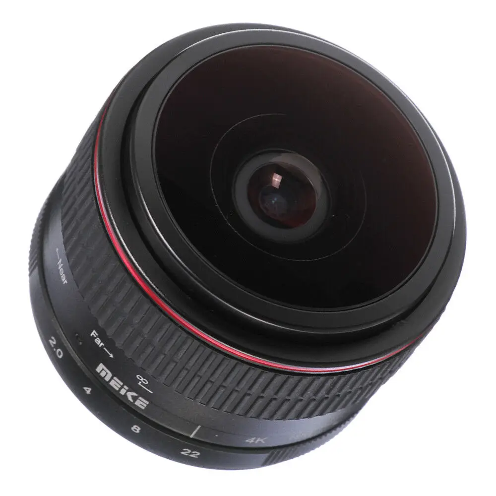 JINTU 6,5 мм F2.0-f22 супер широкоугольный объектив рыбий глаз MF для Canon EOS M-Mount беззеркальная M1 M2 M3 M5 M6 M10 M50 M100 и т. Д. Камера