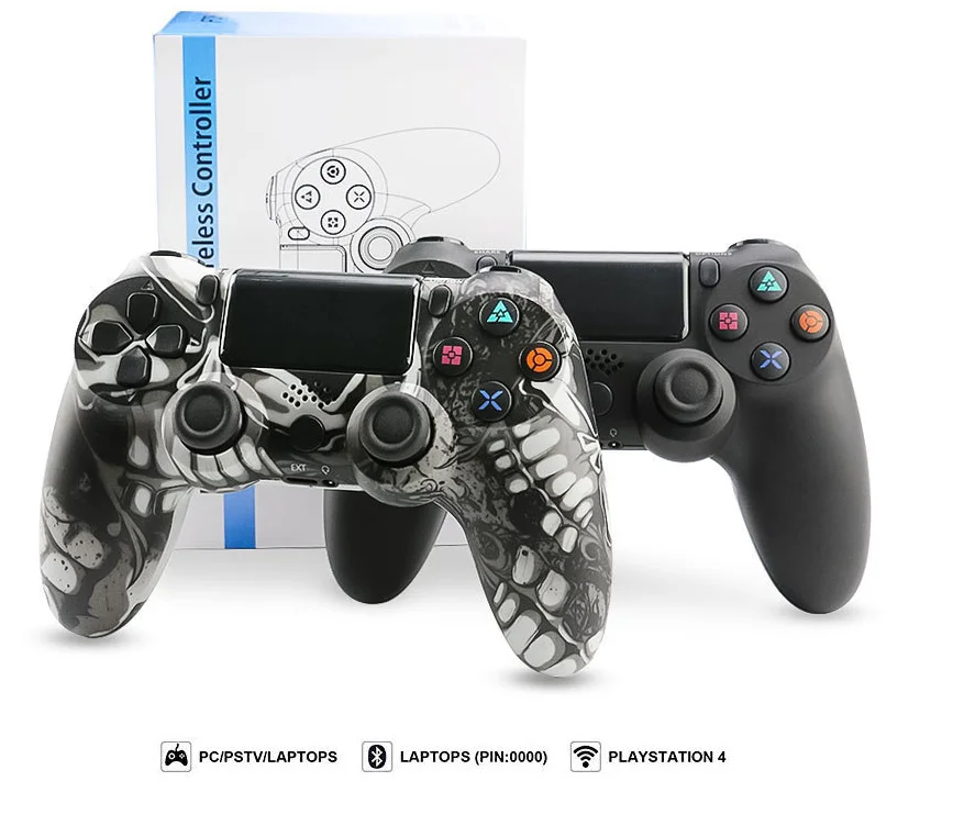 Высокое качество беспроводной Bluetooth геймпад для ps4 контроллер/USB проводной джойстик для SONY Playstation 4 игровой автомат для PS3 консоли