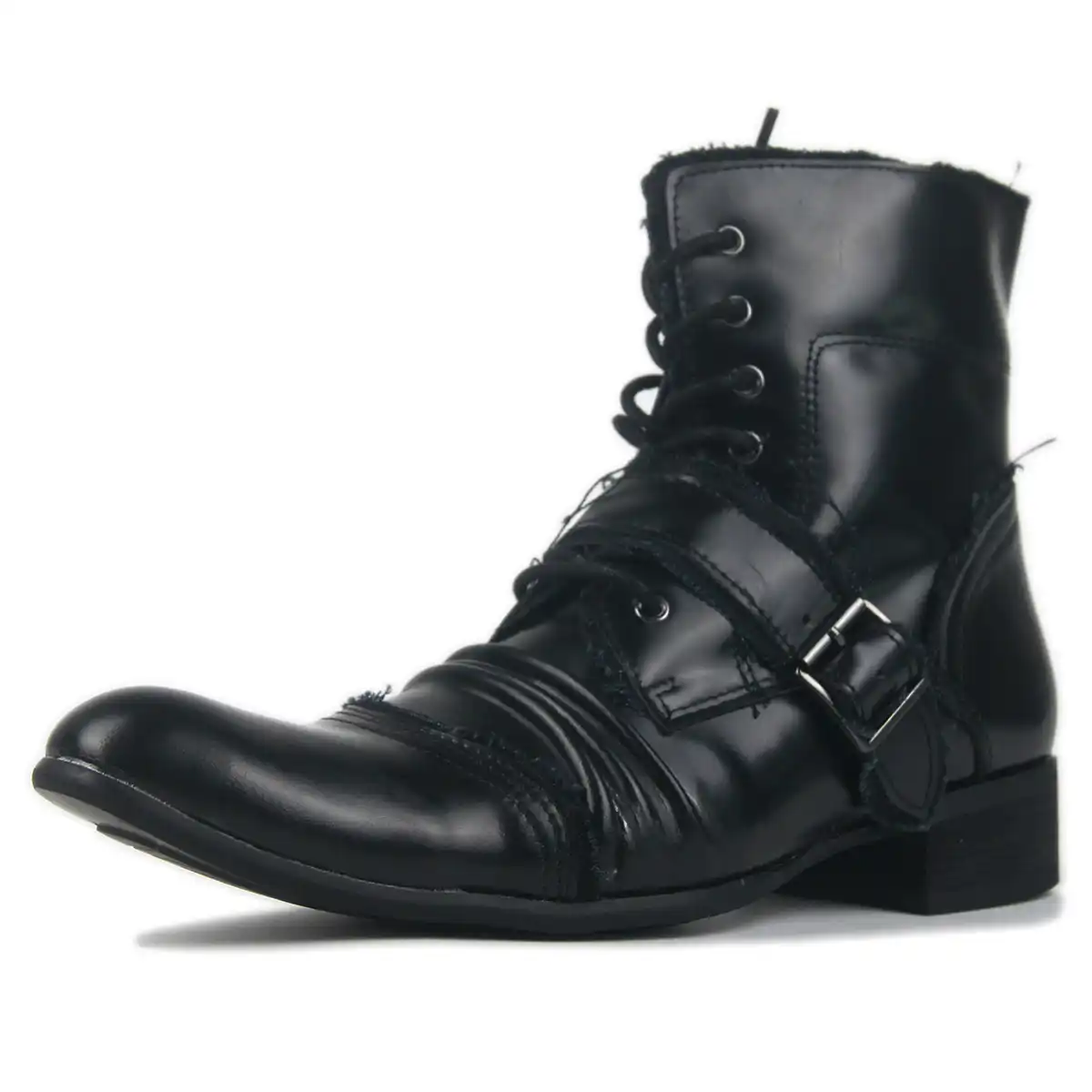 zapatos de vestir tipo bota para hombre