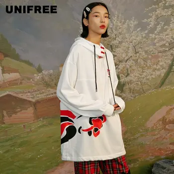 

UNIFREE [Chang 'an Twelve Hours] Women in Long Wear Chinese Style Showing Thin and Half-High Neck Jackets U194A529ET