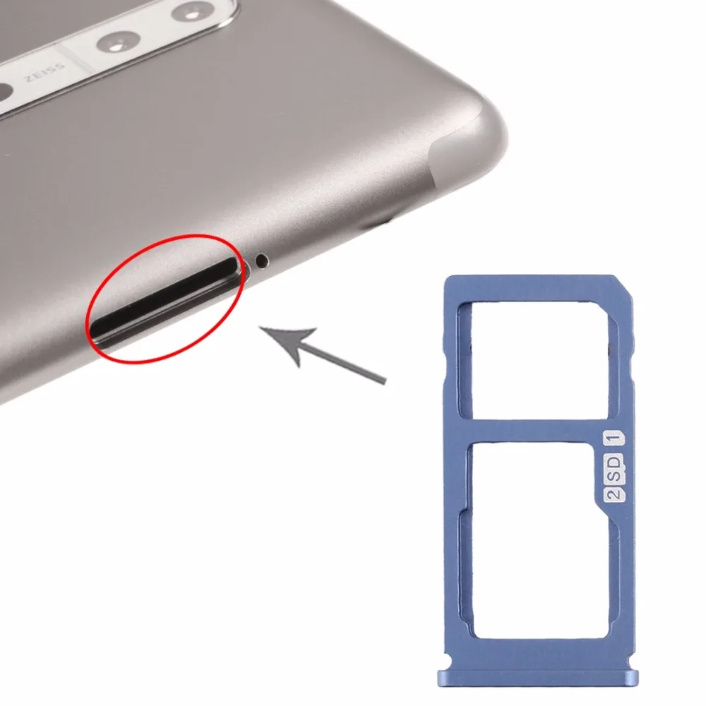 Лоток для sim-карт+ лоток для sim-карт/лоток для карт памяти Micro SD для Nokia 8/N8 TA-1012 TA-1004 TA-1052