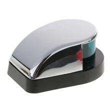 Морской лодка навигации красный зеленый хромированный корпус двухцветный носовой фонарь