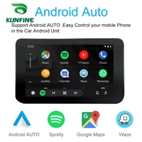 KUNFINE Wireless Wire Apple CarPlay Dongle for Android Car stereo Unit USB Carplay Stick with Android AUTO