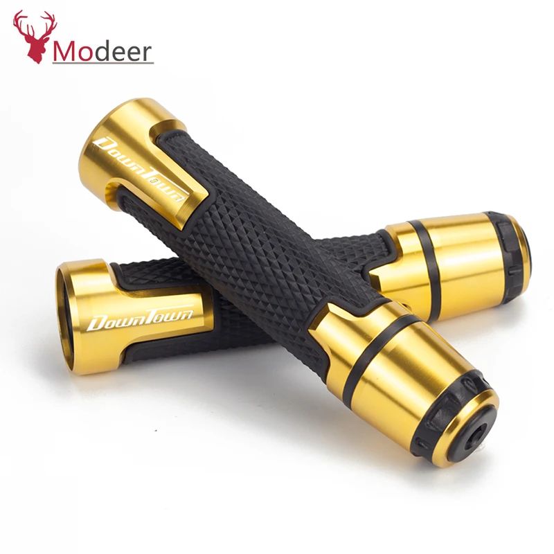 gold 2 Универсальный 7/" рукоятка мотоцикла для KYMCO центре DT 200i 300i 350i 125 200 250 350 ЧПУ Алюминий ручка скутера ручки - Цвет: gold 2